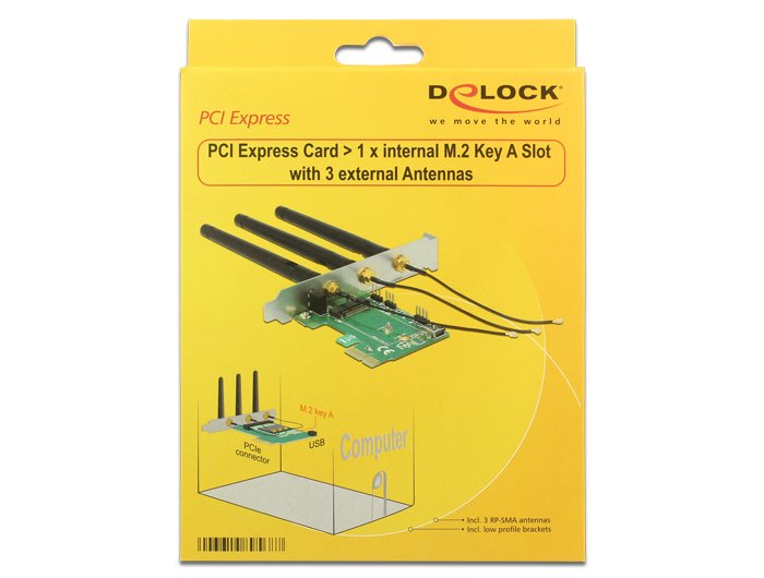 EAN 4043619895687 - DeLOCK 89568 tarjeta y adaptador de interfaz Interno M.2 imagen 4