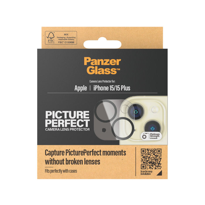 EAN 5711724011368 - PanzerGlass ® PicturePerfect Camera Lens Protector iPhone 15 | 15 Plus Protector de pantalla Apple 1 piez imagen 3
