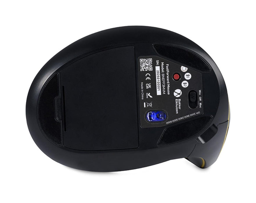 EAN 8719274677840 - BakkerElkhuizen FastForward ratón Oficina mano derecha RF Wireless + Bluetooth + USB Type-C Óptico 500 DP imagen 7