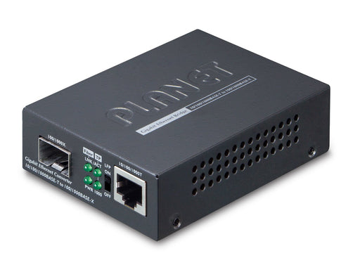 EAN 4711213686887 - PLANET GT805A convertidor de medio 1000 Mbit/s 0 nm Multimodo Negro imagen 1