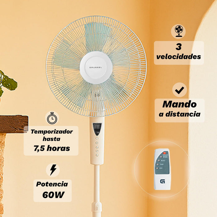 EAN 8426156012803 - Grunkel FAN-B16ECOTIMER ventilador Blanco imagen 8