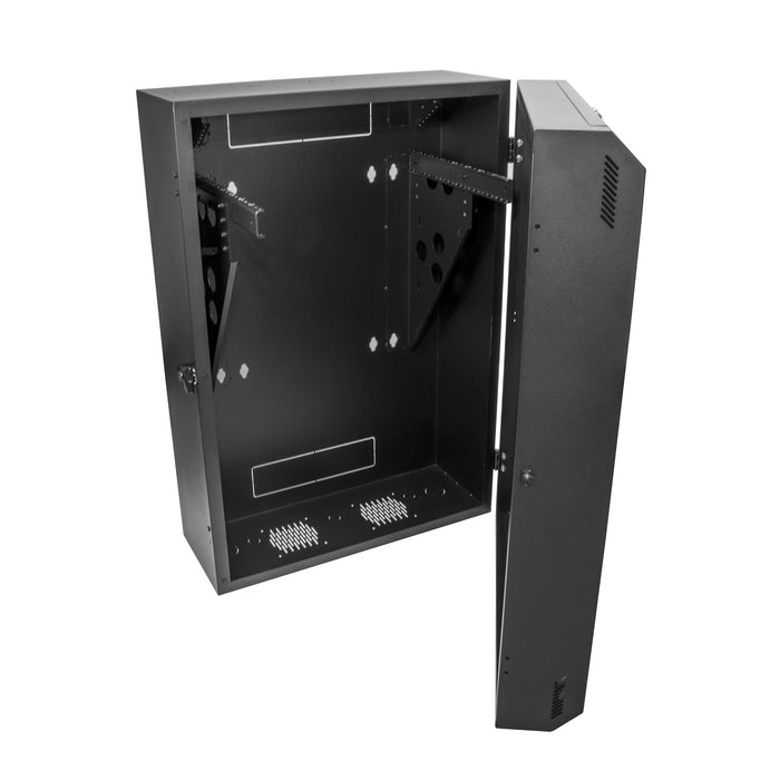 EAN 65030870054 - StarTech.com RK830WALVS armario rack Bastidor de pared Negro imagen 5