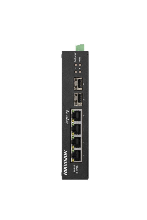 EAN 6941264038351 - Hikvision DS-3T0506HP-E/HS switch No administrado Gigabit Ethernet (10/100/1000) Energía sobre Ethernet ( imagen 1