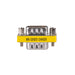 EAN 5901720131232 - Akyga AK-AD-17 cambiador de género para cable D-SUB Plata, Amarillo imagen 3