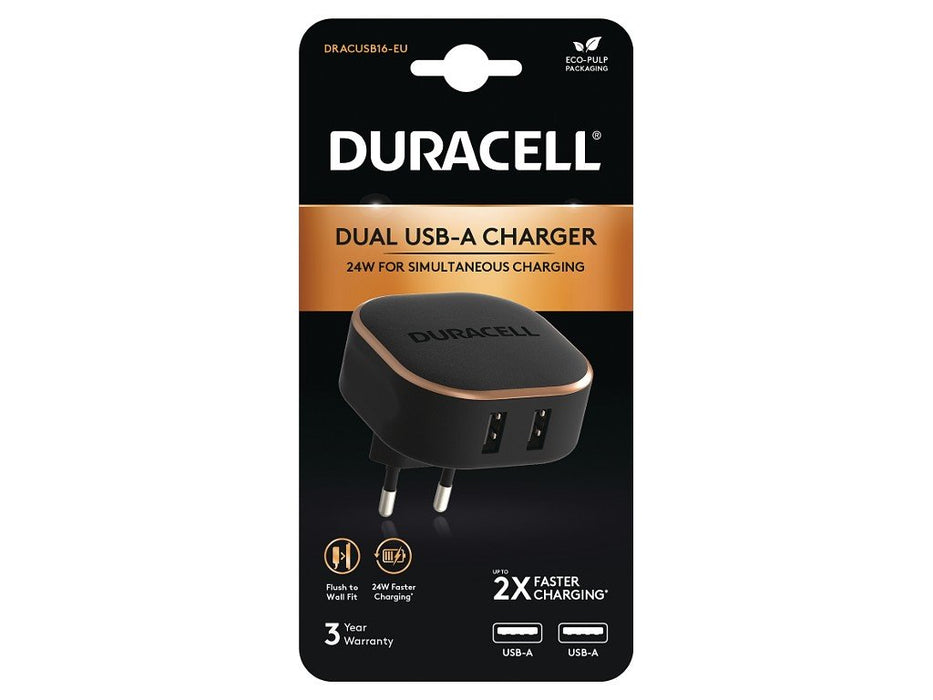 EAN 5056304311460 - Duracell DRACUSB16-EU cargador de dispositivo móvil Negro imagen 2