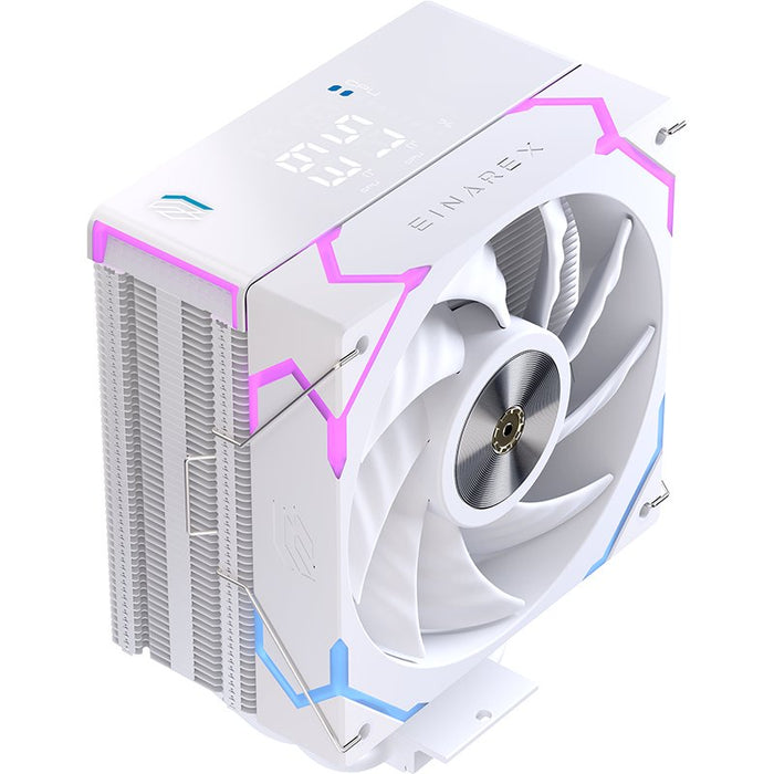 EAN 6977277369205 - Einarex EXAC-GL-100-R-W sistema de refrigeración para ordenador Procesador Refrigerador de aire 12 cm Bla imagen 7