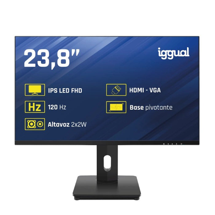 EAN 8435364319826 - iggual ML24FA pantalla para PC 61 cm (24") 1920 x 1080 Pixeles Full HD LED Negro imagen 1