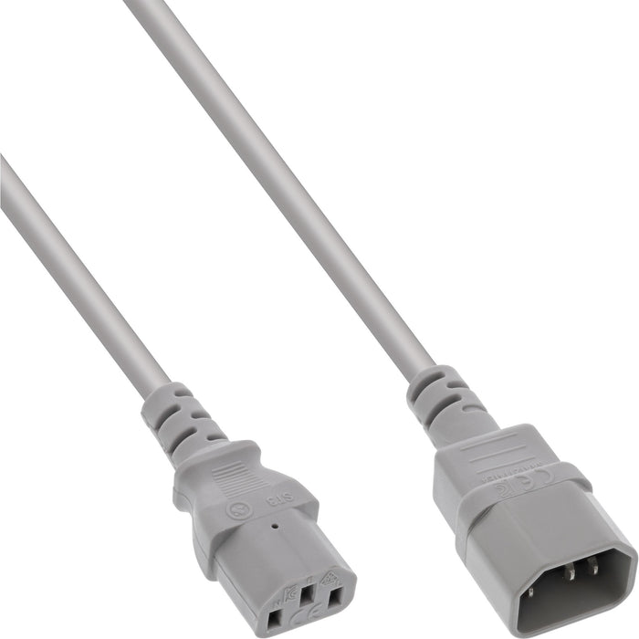 EAN 4043718298051 - InLine 16502A cable de transmisión Gris 2 m C13 acoplador C14 acoplador imagen 1