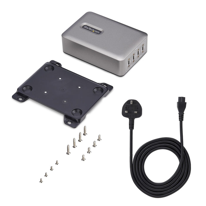 EAN 65030919623 - StarTech.com 424DUK-USB-C-CHARGER cargador de dispositivo móvil Universal Gris Corriente alterna Carga rápi imagen 11