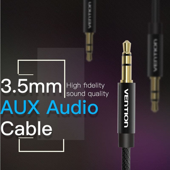 EAN 6922794734012 - Vention BAGBD cable de audio 0,5 m 3,5mm Negro imagen 8
