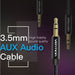 EAN 6922794734012 - Vention BAGBD cable de audio 0,5 m 3,5mm Negro imagen 8