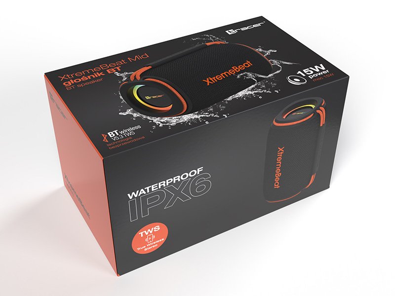 EAN 5907512875193 - Tracer XtraVox L TWS BT RGB BLACK Altavoz para fiestas Negro 30 W imagen 20