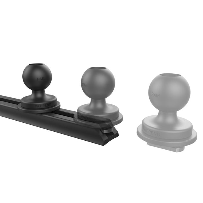 EAN 793442954573 - RAM Mounts RAP-TRACK-DR-3U kit de montaje Negro Compuesto imagen 3
