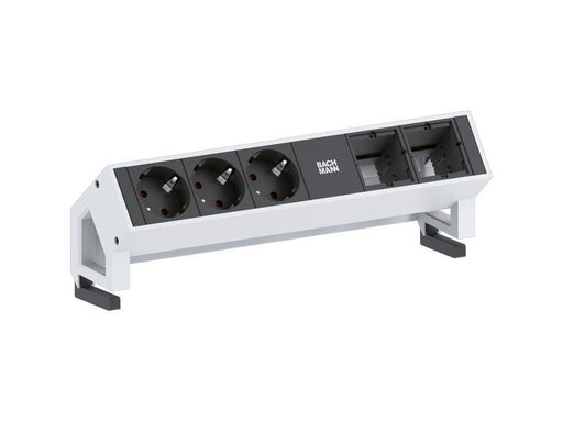 EAN 4016514044092 - Bachmann Desk 2 base múltiple 0,2 m 3 salidas AC Negro, Blanco imagen 1