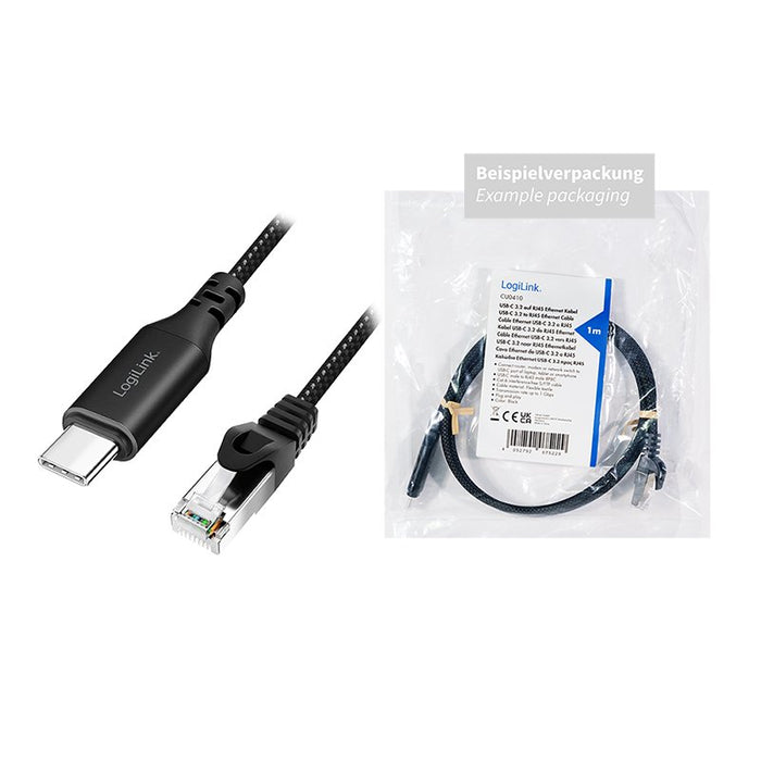 EAN 4052792075281 - LogiLink CU0416 cable de red Negro 10 m Cat6 S/FTP (S-STP) Alrededor imagen 6