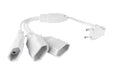 EAN 4066857003232 - Kabelmeister SK0413-W002 base múltiple 0,2 m 3 salidas AC Interior Blanco imagen 1