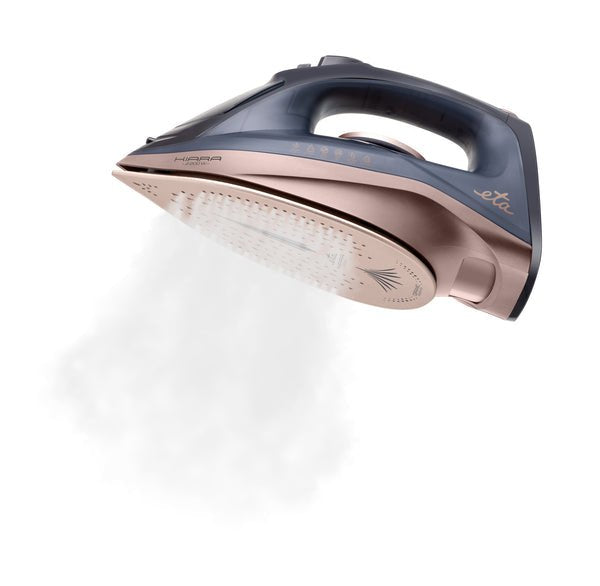 EAN 8590393324361 - Eta Kiara Plancha vapor-seco Suela de cerámica 2200 W Negro, Oro rosa imagen 8