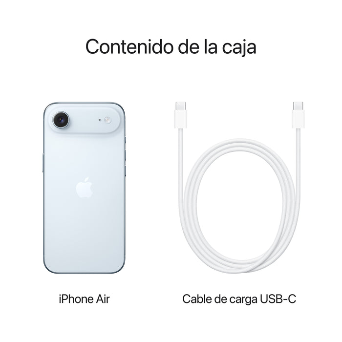 EAN 0195950623987 - Apple iPhone Air 16,5 cm (6.5") SIM doble iOS 26 5G USB Tipo C 512 GB Azul imagen 8