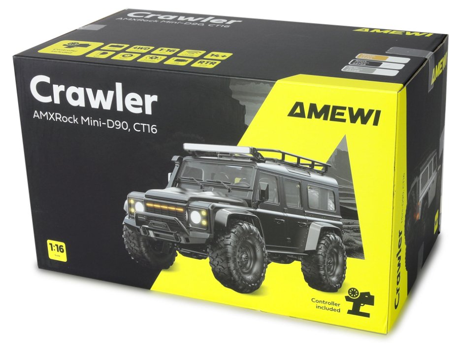 EAN 4262500342769 - Amewi 22724 modelo controlado por radio Camión oruga Motor eléctrico 1:16 imagen 9