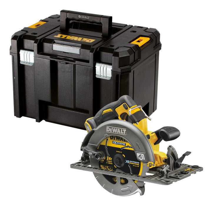 EAN 5035048736388 - DeWALT DCS579NT-XJ sierra circular portátil 19 cm Negro, Gris, Amarillo 5800 RPM imagen 6