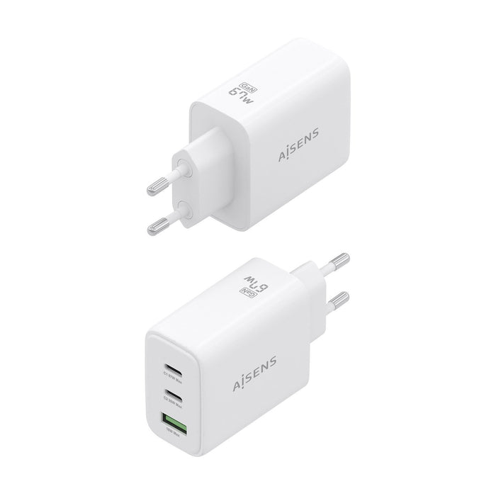 EAN 8435739905500 - AISENS ASCH-67W3P086-W cargador de dispositivo móvil Teléfono móvil, Smartphone, Cámara digital, Universa imagen 3