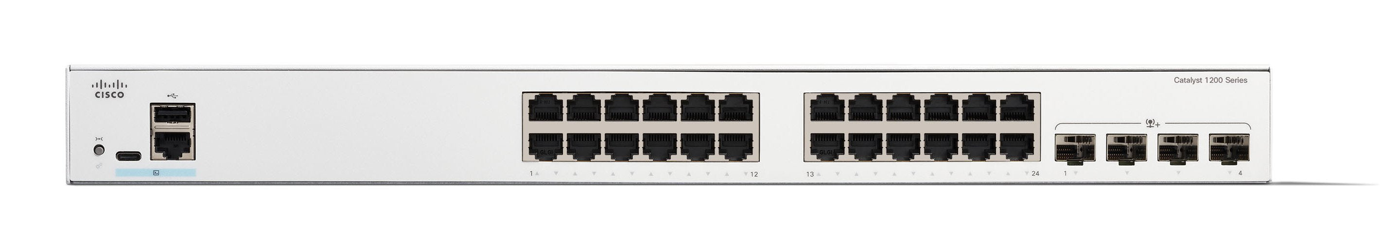 EAN 0889728521734 - Cisco C1200-24T-4X switch Gestionado L2/L3 Gigabit Ethernet (10/100/1000) Blanco imagen 2
