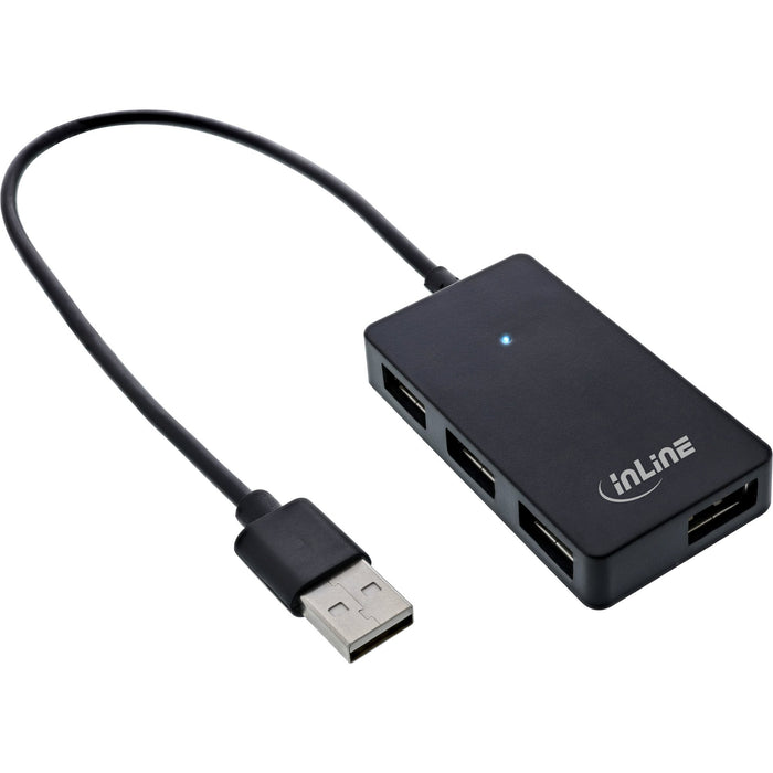 EAN 4043718302185 - InLine 33293I hub de interfaz USB 3.2 Gen 1 (3.1 Gen 1) Type-A 480 Mbit/s Negro imagen 1