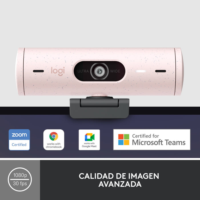 EAN 5099206104907 - Logitech 960-001421 cámara web 4 MP 1920 x 1080 Pixeles USB Rosa imagen 11