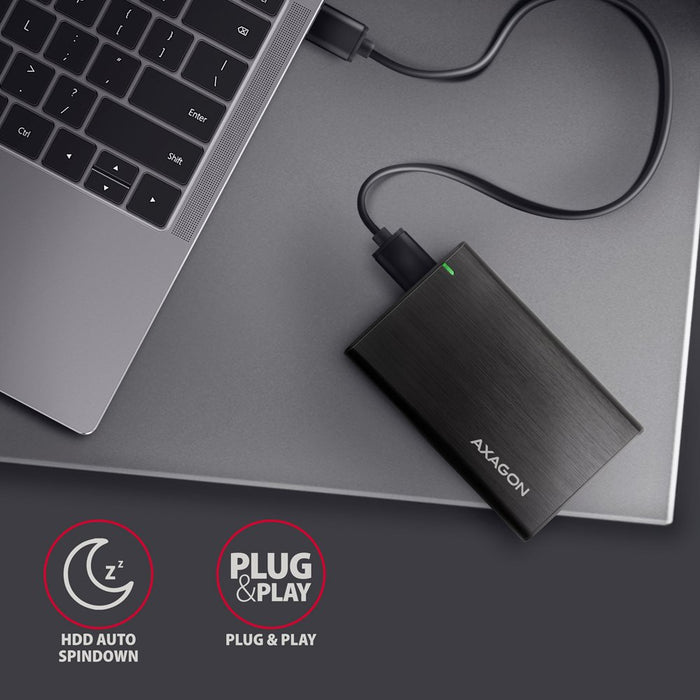 EAN 8595247906519 - Axagon EE25-A6M caja para disco duro externo Carcasa de disco duro/SSD Negro 2.5" imagen 6