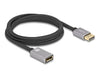 EAN 4043619810802 - DeLOCK 81080 cable DisplayPort 2 m Gris, Negro imagen 1