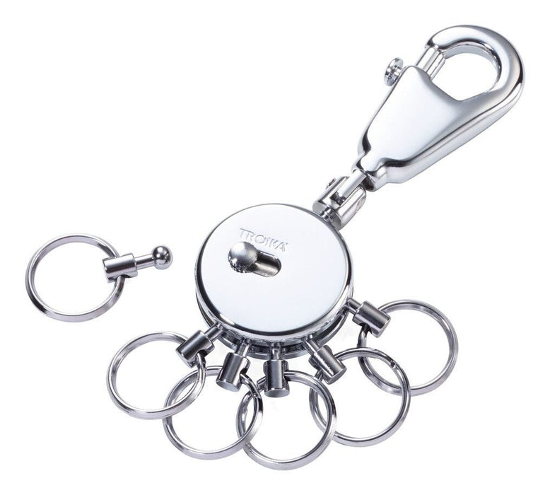 EAN 4024023463655 - TROIKA AROUND THE WORLD Llavero de anilla Azul, Plata imagen 2