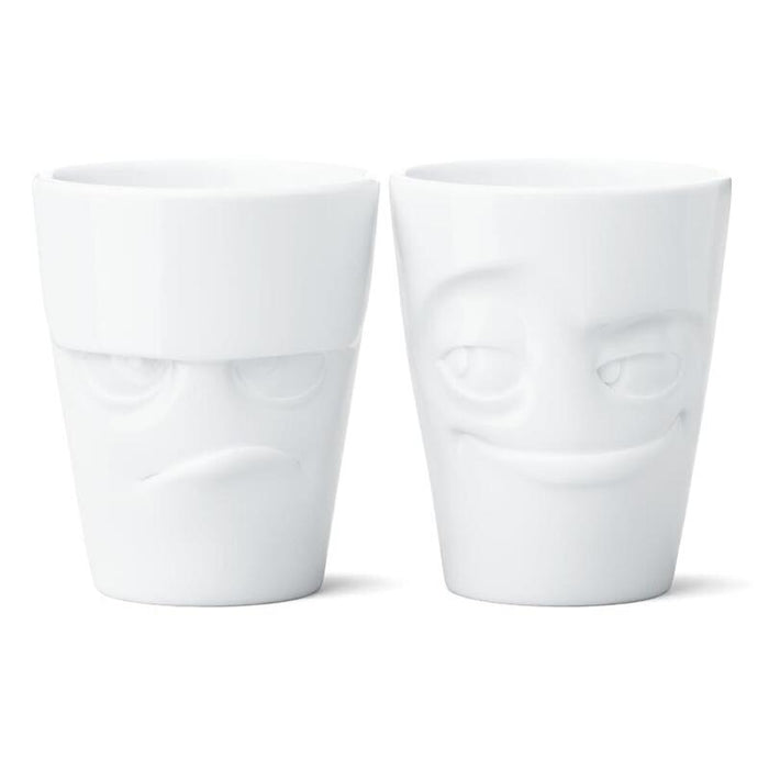 Fiftyeight 350ml Becher - Grummelig & Verschmitzt Blanco