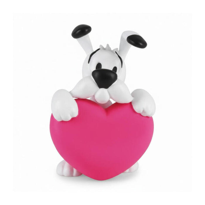 Figura Astérix Ideáfix Corazón Rosa 4.5 Cms
