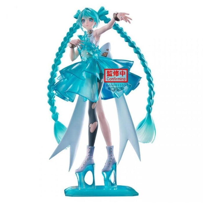 Figura Banpresto Hatsune Miku Banpresto Evolve Clearluxe Emeraldgem 28cm
