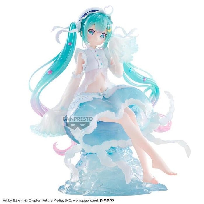 Figura Banpresto Hatsune Miku Banpresto Evolve Clearluxe Jellyfish 20cm