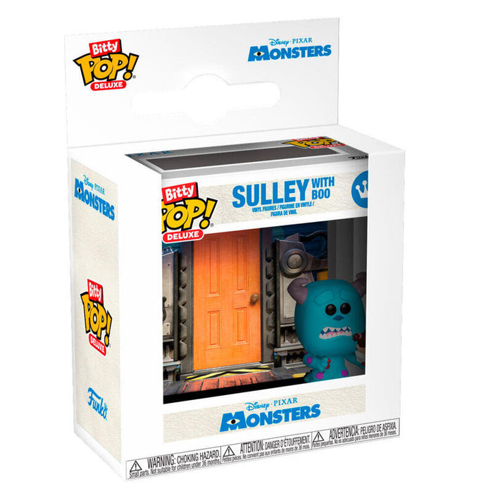 Figura Bitty Pop Deluxe Disney Pixar Monsters Inc. Sulley With Boo