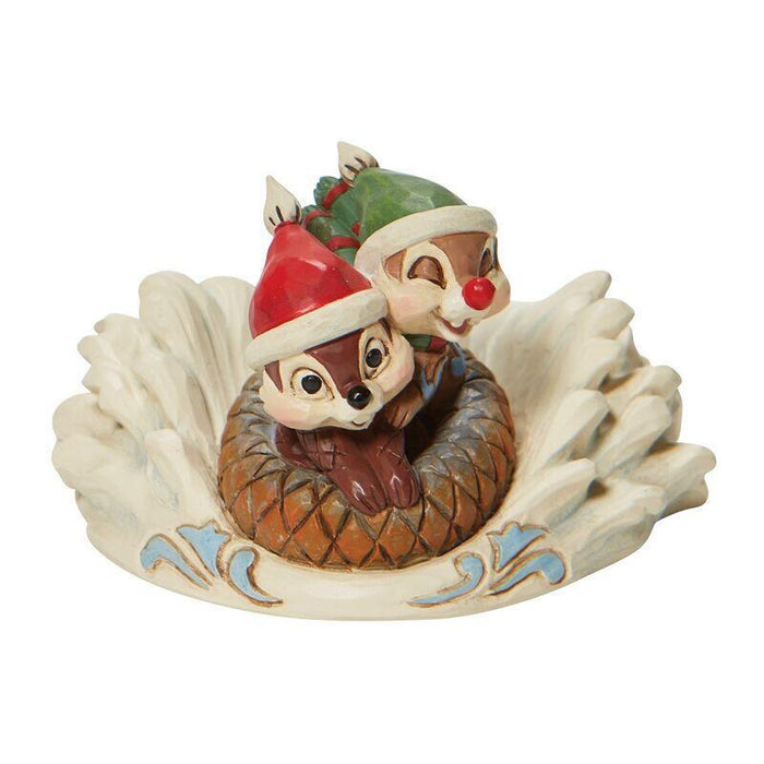 Figura Decorativa Chip & Dale En Trineo