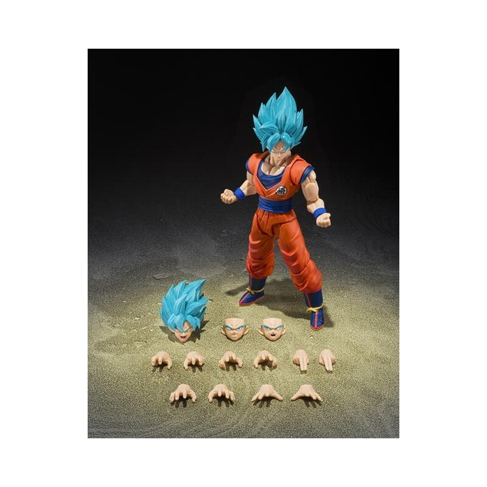 Figura Dragon Ball Super Saiyan God Son Goku (God Aura)