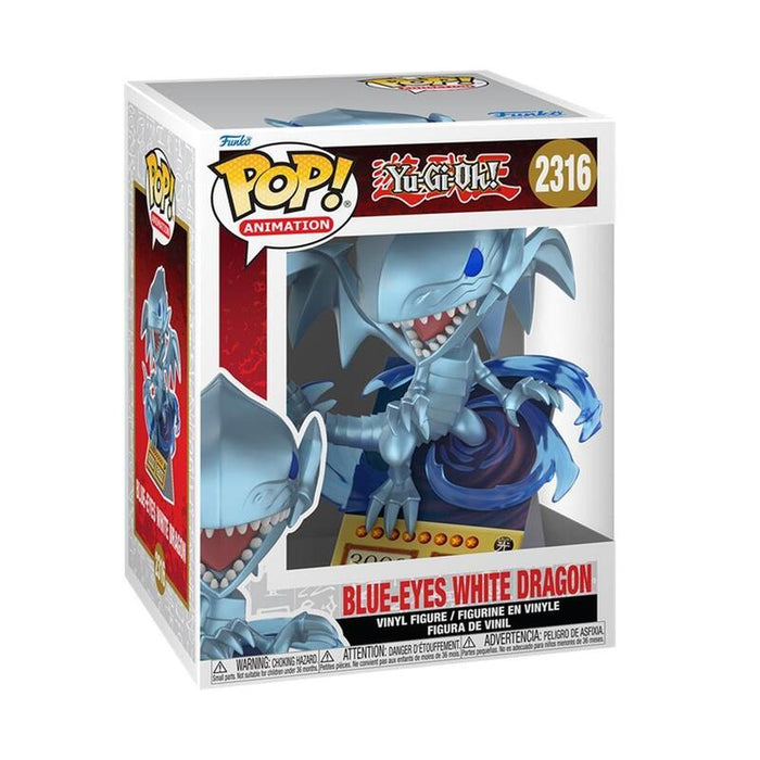Figura Funko Pop Premium Yu Gi Oh! Dragon Blanco De Ojos Azules
