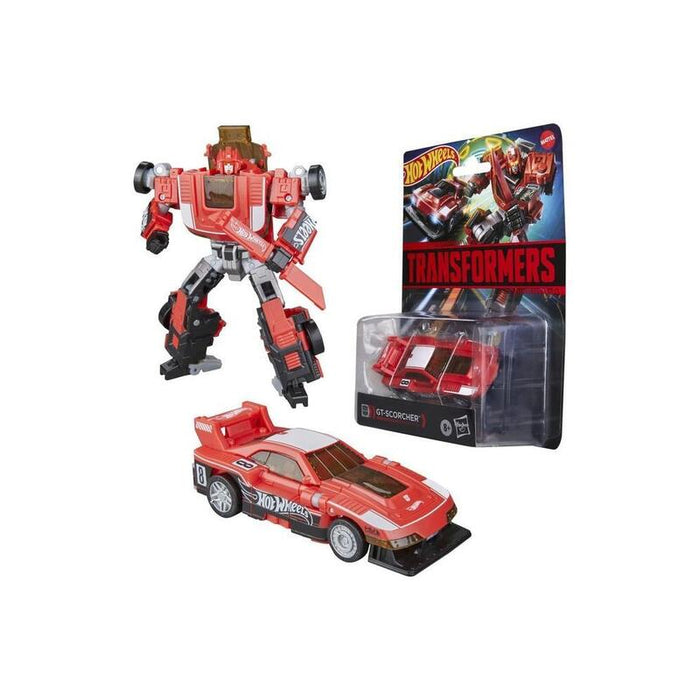 Figura Hasbro Transformers X Hot Wheels Gt Scorcher