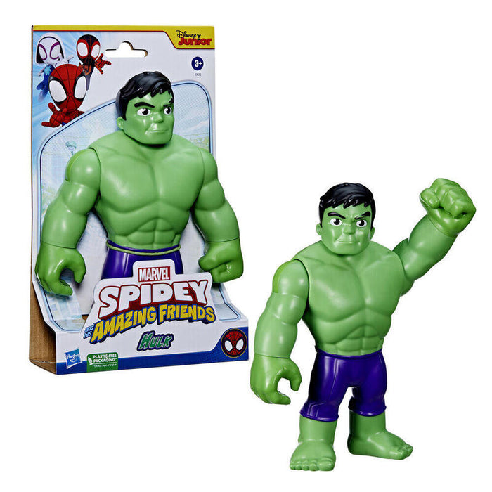 Figura Hulk Spidey Y Su Superequipo Marvel 22cm