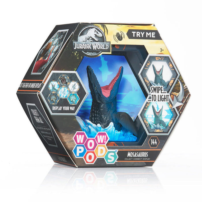 Figura Led Wow! Mosasaurus Jurassic Dominion
