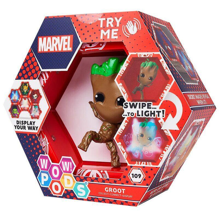 Figura Led Wow! Pod Groot Marvel