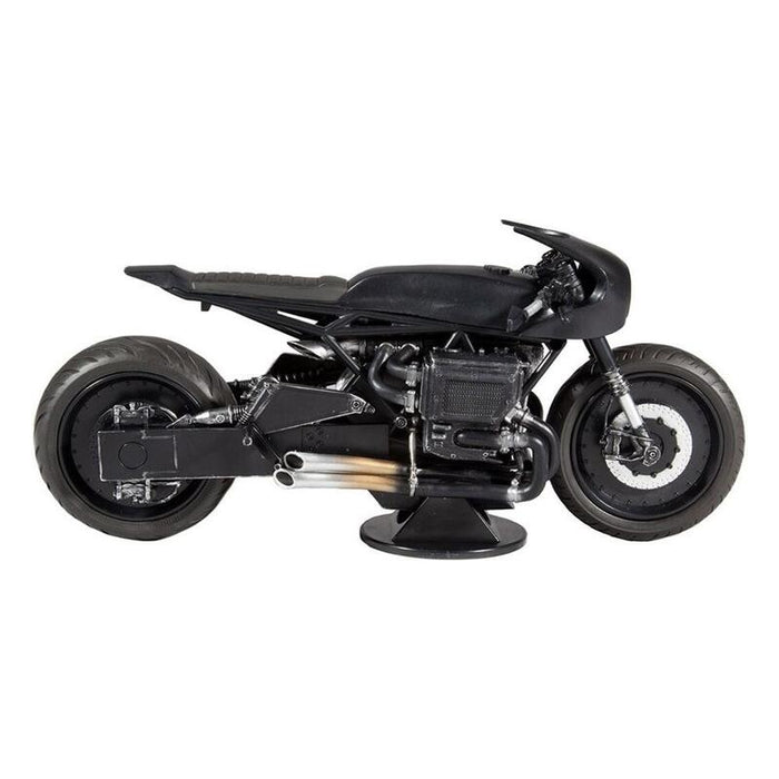 Figura Mcfarlane Toys Dc Multiverse The Batman Vehiculo Batcycle
