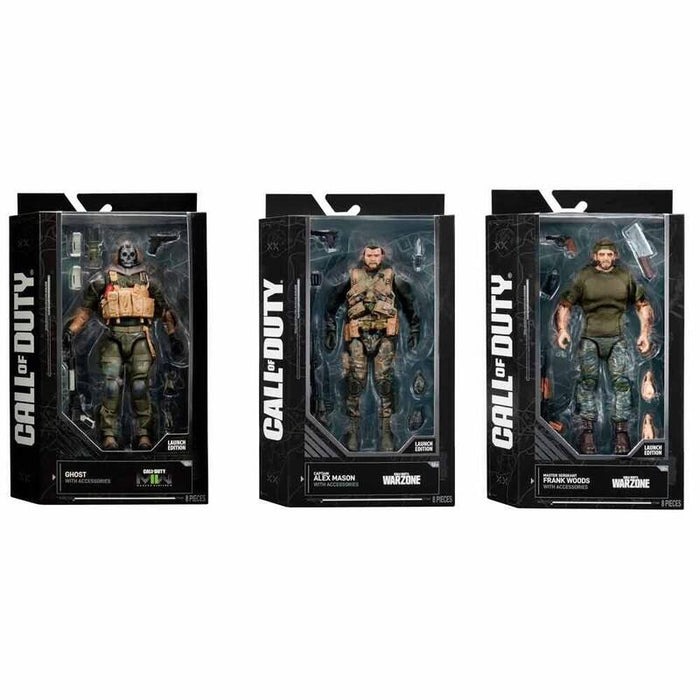 Figura Pack De 6 Unidades  Call Of Dutty 15cm Surtido