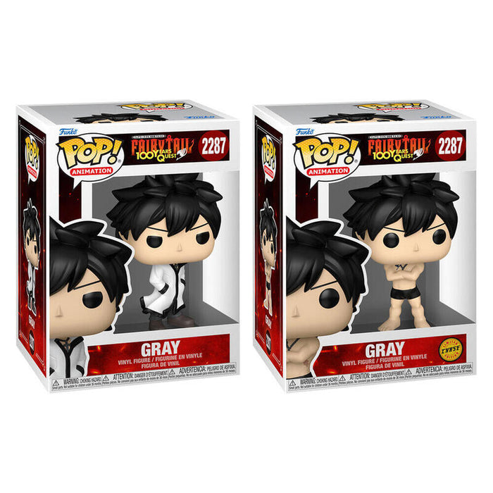 Figura  Pack De 6 Unidades Pop Fairy Tail 100 Years Quest Gray 5 + 1 Chase
