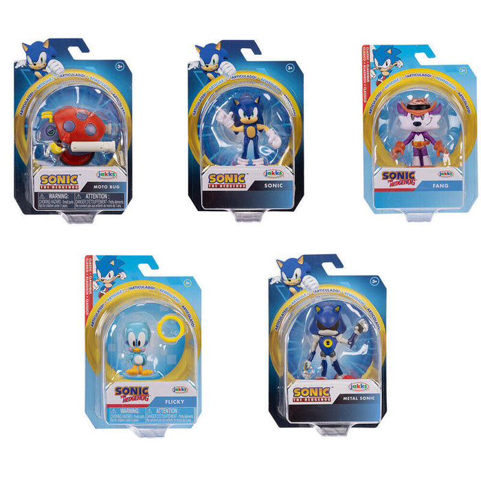 Figura  Pack De 8 Unidades  Wave 18 Sonic The Hedgehog 6cm Surtido