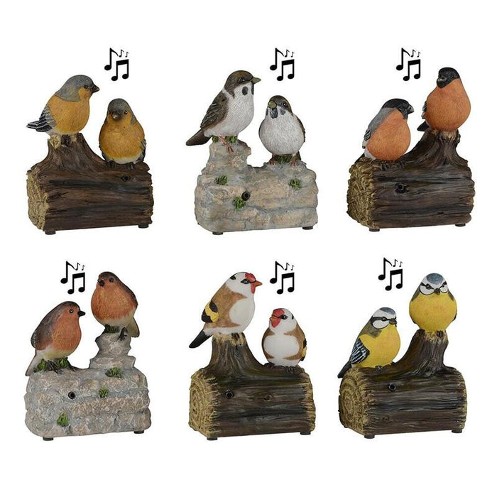 Figura Pajaro Con Sensor De Movimiento Y Sonido (Modelos Surtidos) 12,5cm Colores / Modelos Surtidos