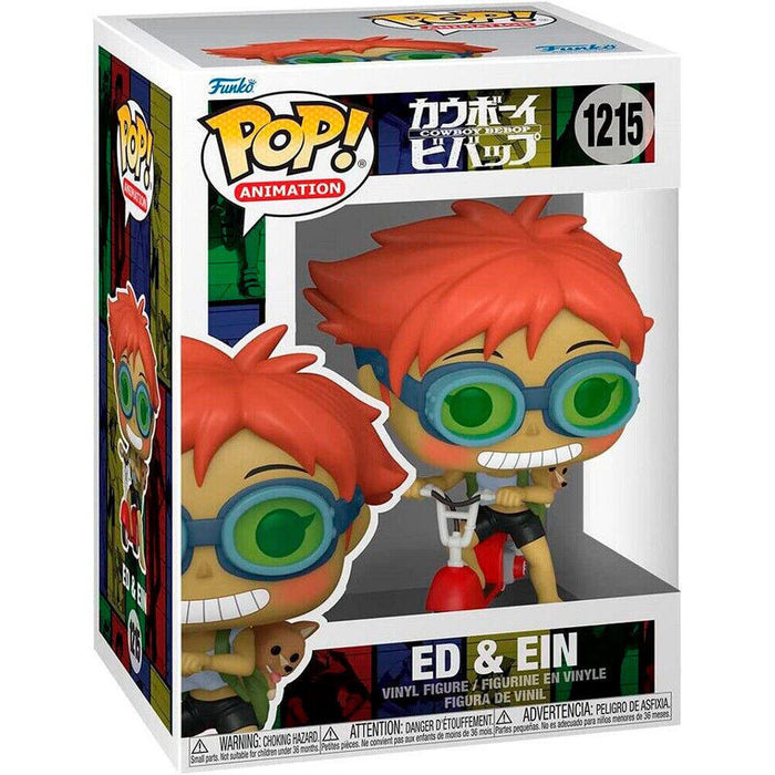 Figura Pop Cowboy Bebop Ed & Ein