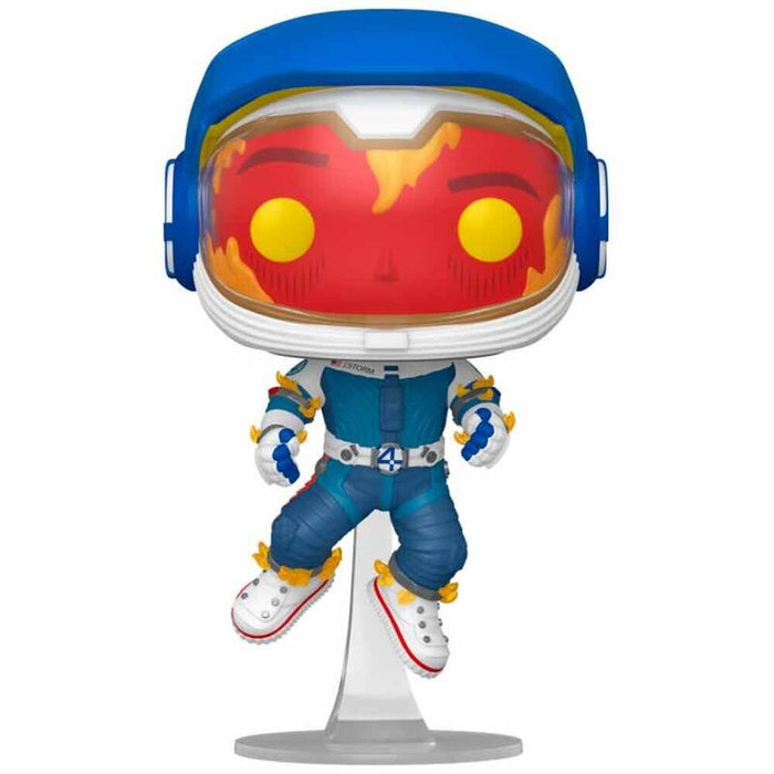 Figura Pop Marvel Los 4 Fantasticos Antorcha Humana